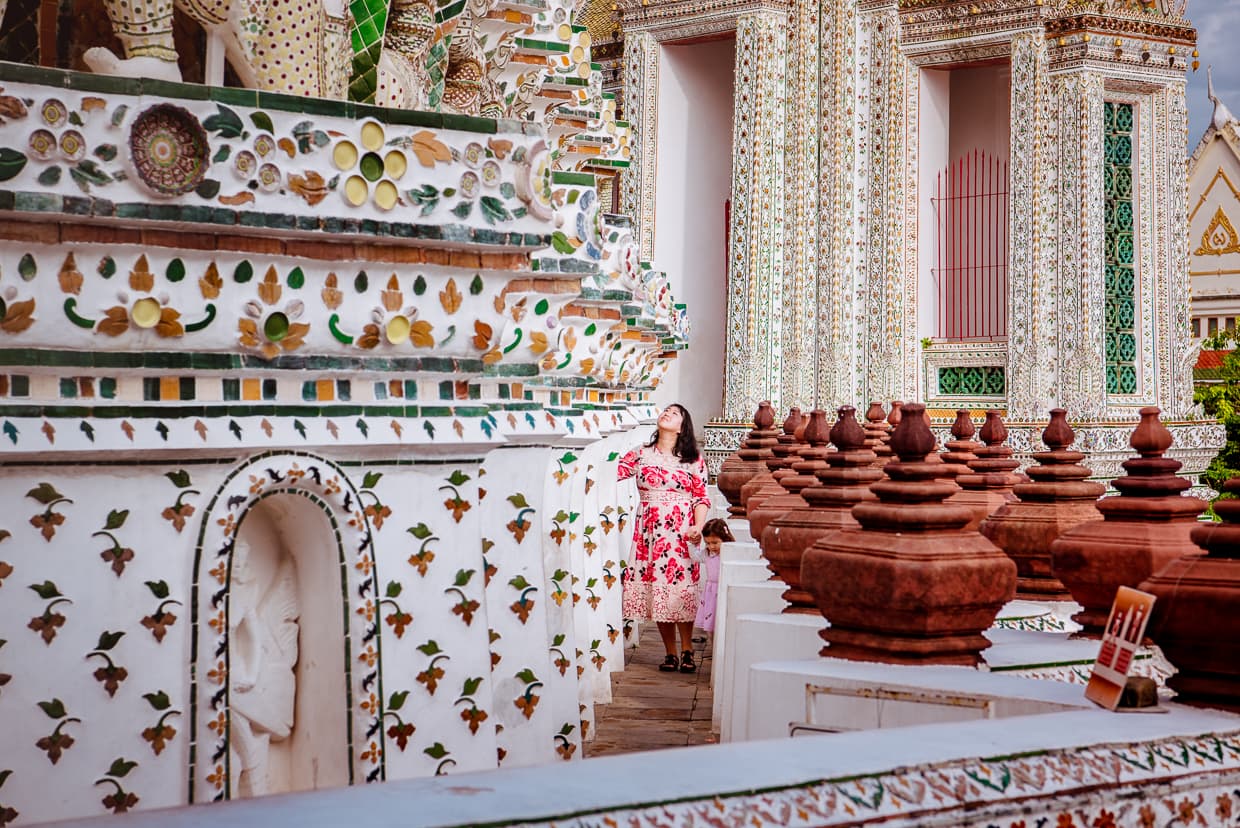 The first level of Wat Arun.