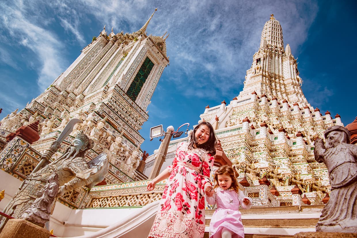 Wat arun in Bangkok, Thailand.