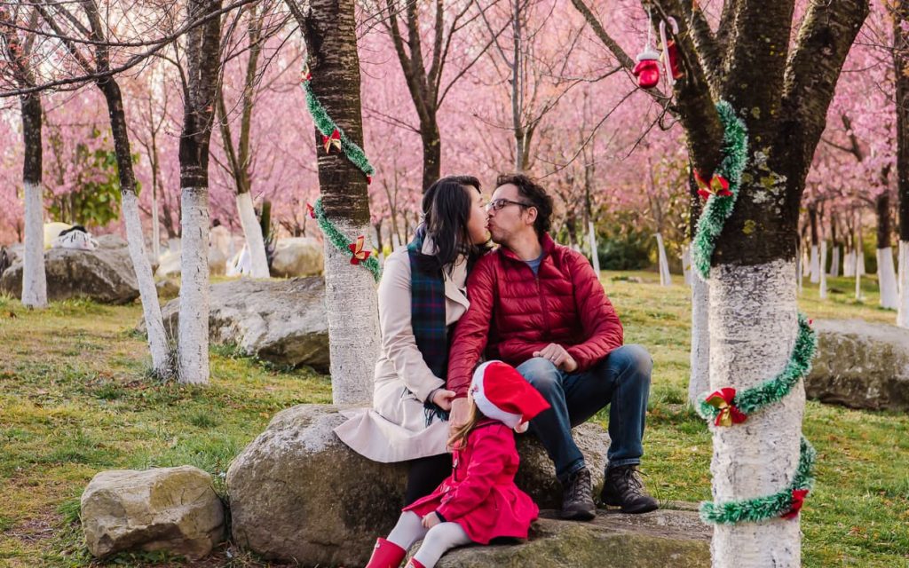 Our family Christmas photo from Dali, China.