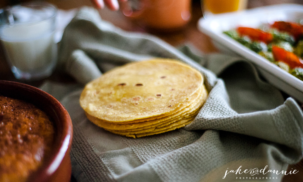 tortilla shells that were served with the vegetable frittata we had for breakfast