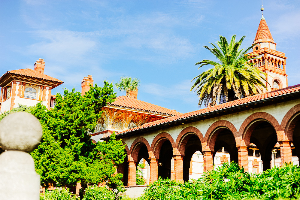 Some of the amazing architecture at Flagler College in St. Augustine Florida